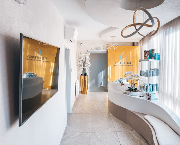 Recepce kliniky ESTETIKA MUDr. Chaloupková